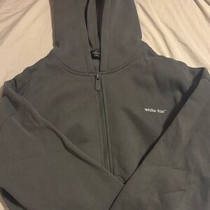 White Fox Boutique Gray Hoodie